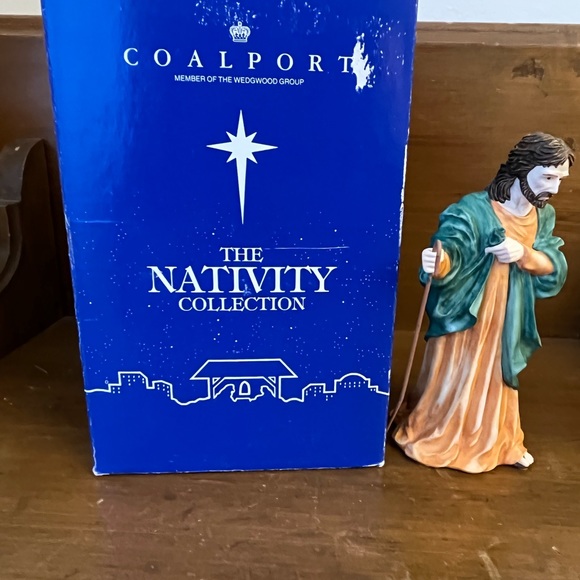 Coalport 1996 Wedgwood The Nativity Collection, Joseph Figurine In Original Box - Picture 9 of 11